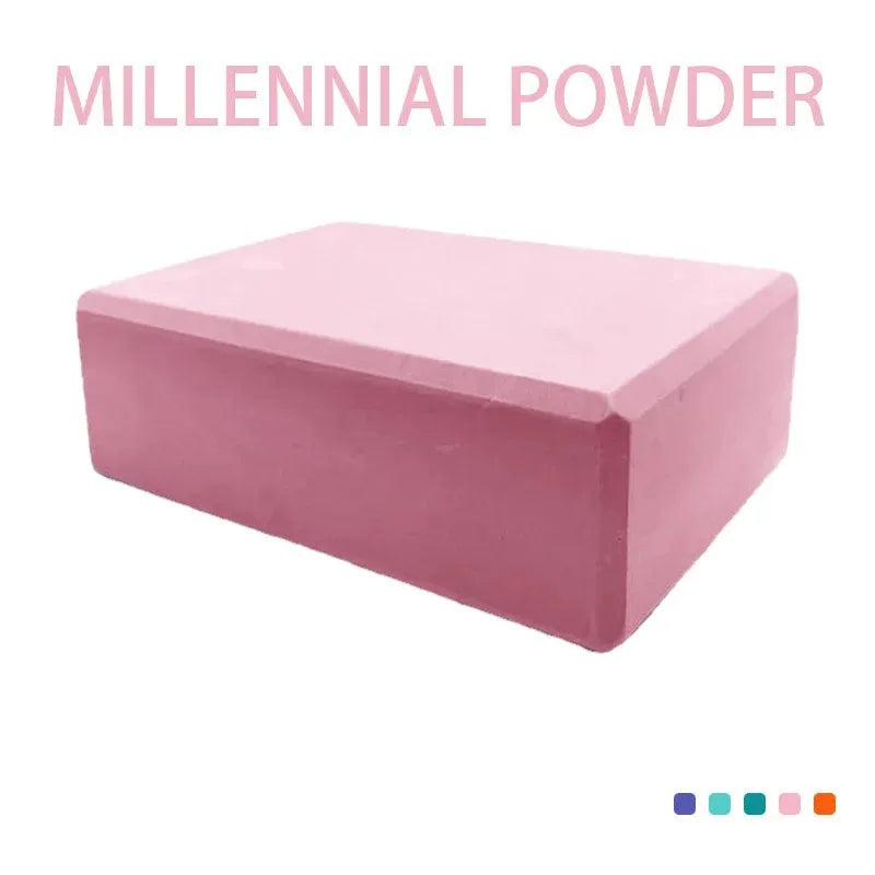 Yoga blocks, foam blocks for gymnastics, Pilates, exercise training, fitness, bolster, stretching cushion, body shaping, building blocks