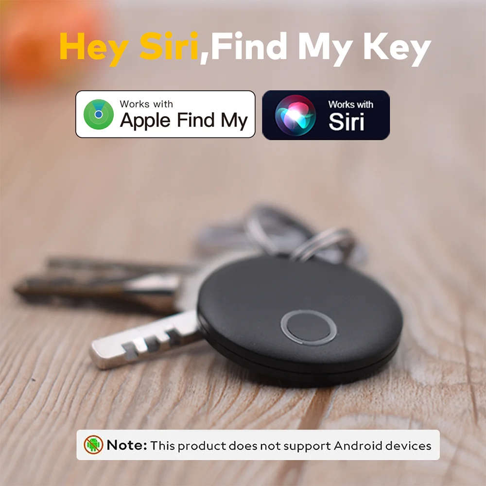 Find My Lost Tracker pour clé de voiture, localisateur de porte-bagages, longue durée de vie de la batterie, anti-perte, intelligent, iOS (uniquement)