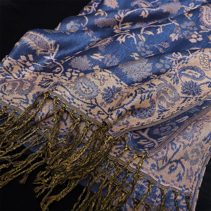Foulard Paisley impressions Design Hijabs Pour Femme Cachemire Pashmina Chale Dame enveloppe Chaud Hiver Foulards Femme