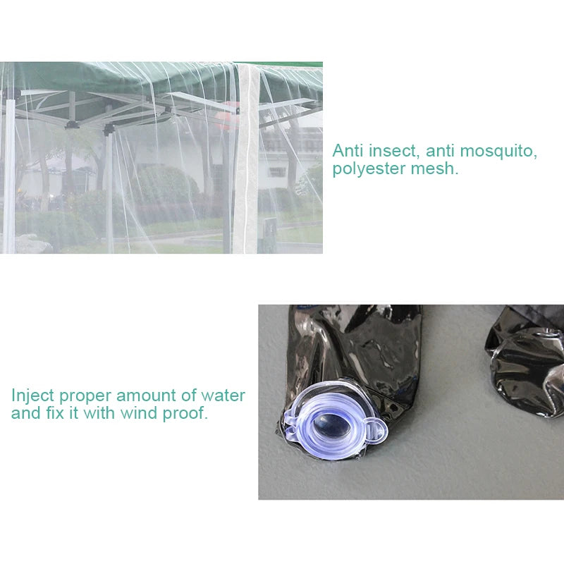 Outdoor camping mosquito net, mesh net for house bed, Roman umbrella, insect repellent, double-door tent protection