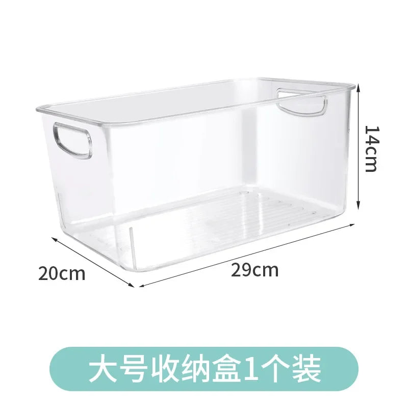 Boîte de rangement pour réfrigérateur, organisateur de réfrigérateur, boîtes de rangement de cuisine, canettes de Soda, panier, conteneurs de rangement, organisateur de garde-manger
