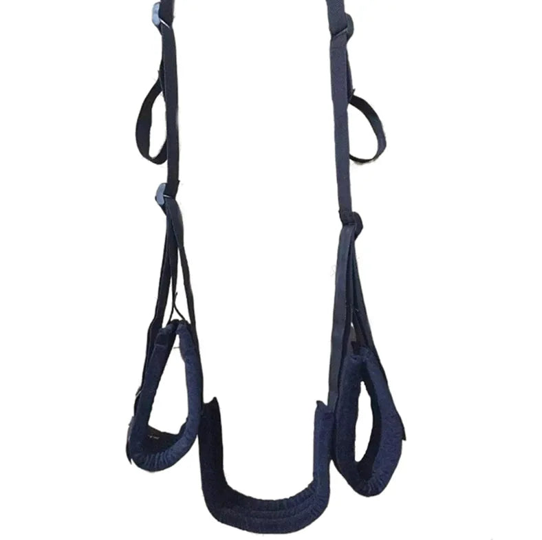 Door swing, sex toys for couples, BDSM play, adjustable straps, open leg spreader for women, adult sex game products