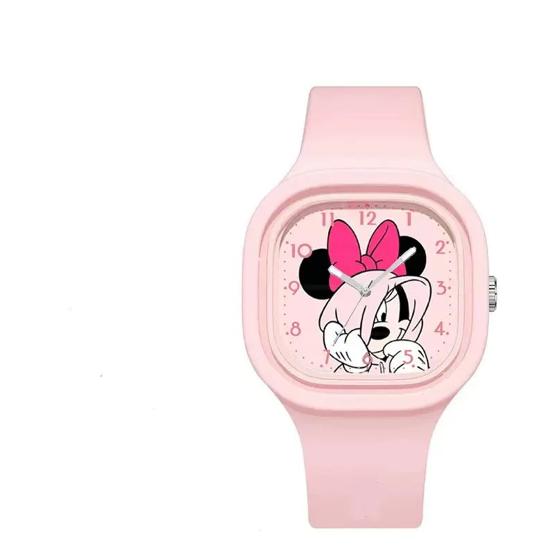 Nouveau Mickey Minnie Mouse enfants montres enfants garçon fille mignon Anime dessin animé école primaire étudiant mode montre cadeau d'anniversaire