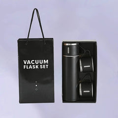 Bouteille Thermos personnalisée avec texte gravé au Laser, 500ml/17oz, avec isolation d'oreille de levage, bouteille d'eau à couvercle élastique en acier inoxydable