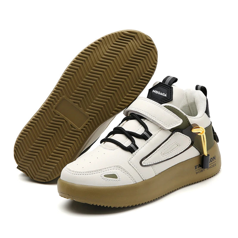 Sport enfants baskets garçons chaussures décontractées pour enfants baskets filles chaussures en cuir anti-dérapant mode tenis infantil menino