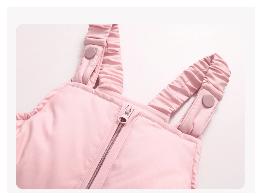 Ensembles de vêtements pour tout-petits, combinaisons de neige d'hiver pour bébés filles, doudounes chaudes, combinaisons à capuche en fourrure optique, combinaisons trempées, 0-3 ans