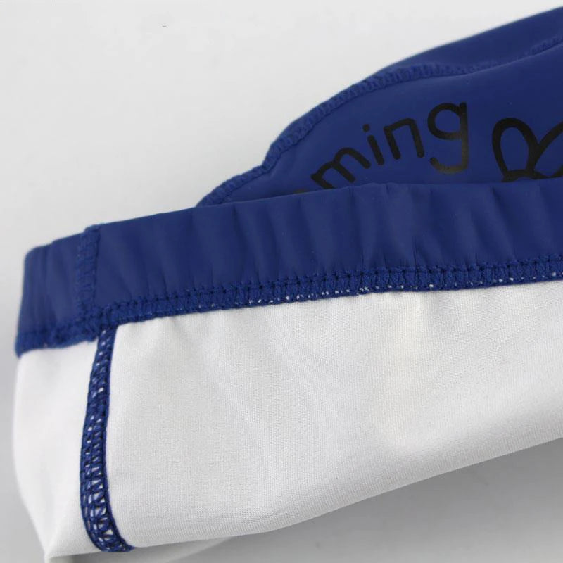 Bonnet de bain imperméable en tissu PU pour enfants, mignon, Animal de dessin animé, dauphin, protège les oreilles, cheveux longs, pour garçons et filles
