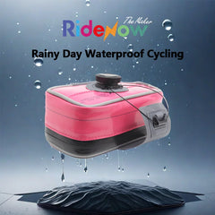 RideNow Matériaux recyclés Sac de vélo Sac arrière VTT Sac de selle de siège arrière de vélo de route Rapide détachable étanche Rangement de cyclisme