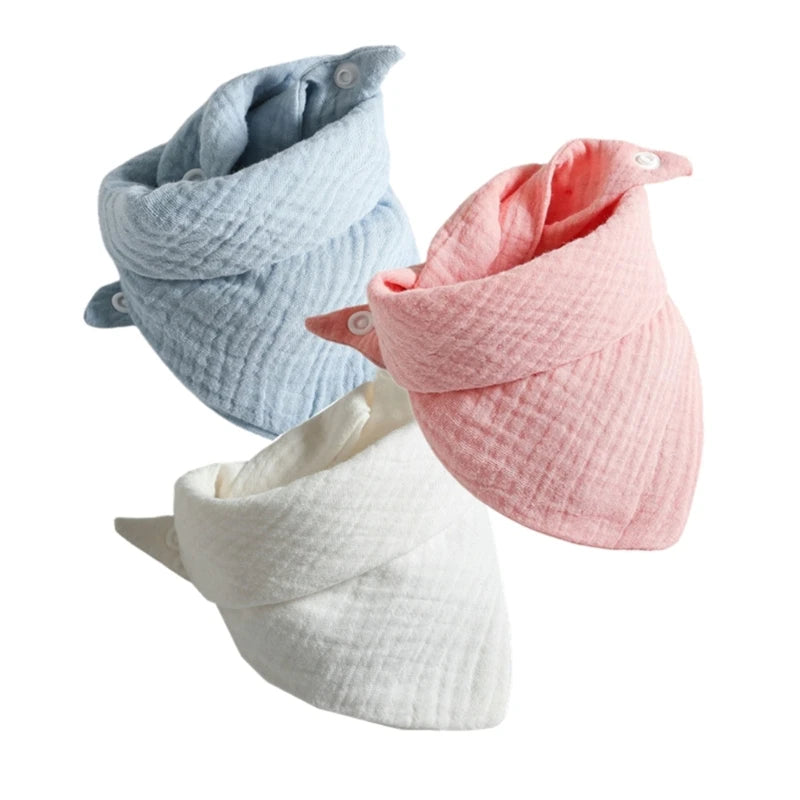 Bavoirs Bandana pour bébé, bavoirs bave pour garçons filles, bavoirs dentition unisexes, confortables absorbants, pour