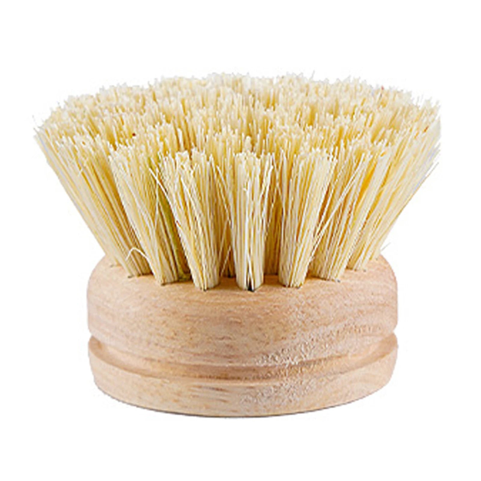 Brosse à vaisselle remplaçable, manche en bois, pour enlever les taches, les Pot, Portable, pour le nettoyage ménager, accessoires de cuisine