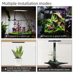 WEEK AQUA USB lumière d'aquarium plante grandir spectre complet LED écologie Microlandspape lumière Nano lumière d'aquarium