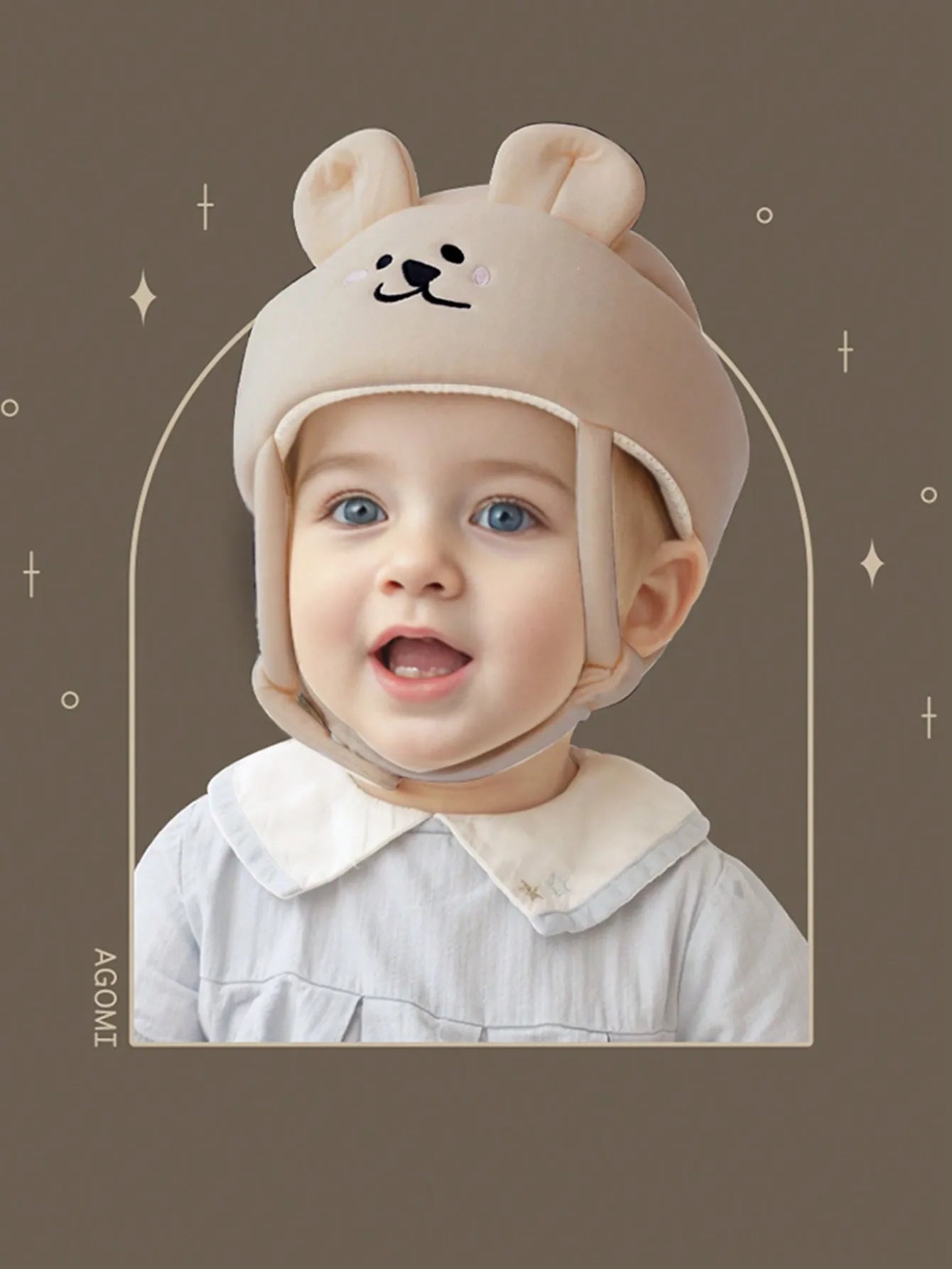 Bébé infantile enfant en bas âge sans bosses casque de sécurité coussin de tête pare-chocs Bonnet bébé protecteur de tête-casque de bébé pour ramper marche course