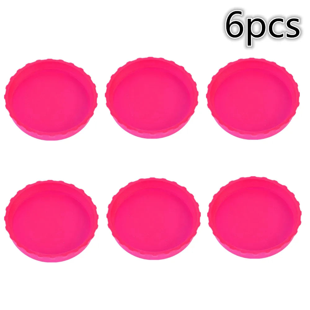 Couvercles de canettes de boissons réutilisables, couvercles de canettes de boissons, protecteurs de couvercles de Soda, bouchon de bouteille d'étanchéité en Silicone, couvercle d'étanchéité anti-fuite