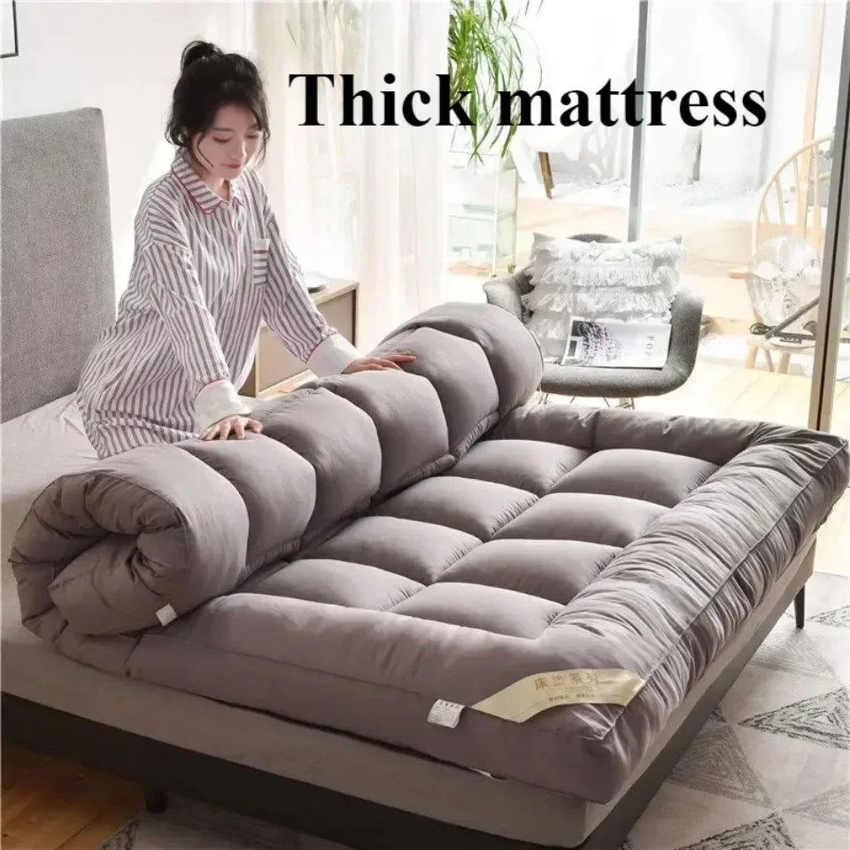 Matelas de dortoir d'étudiants, matelas de rangement pliable, matelas respirant pour adulte, matelas confortable à dégagement lent, Tatami
