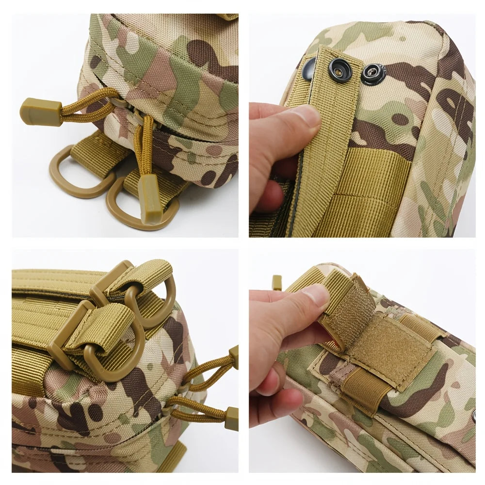 Trousse de premiers secours professionnelle, garrot de sauvetage médical, pochette EDC, outil de survie Molle pour Camping en plein air randonnée d'urgence