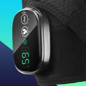 Ohio eur électrique initié par le chauffage, vibration articulaire, contrôleur intelligent LED, ceinture de support réglable