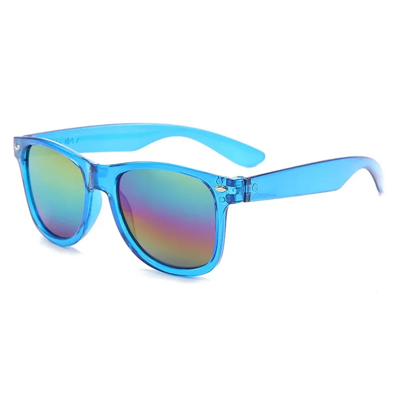 Lunettes De soleil pour enfants Non polarisées flexibles en plein air enfants lunettes De soleil été UV garçon fille Protection des yeux lunettes Gafas De Sol