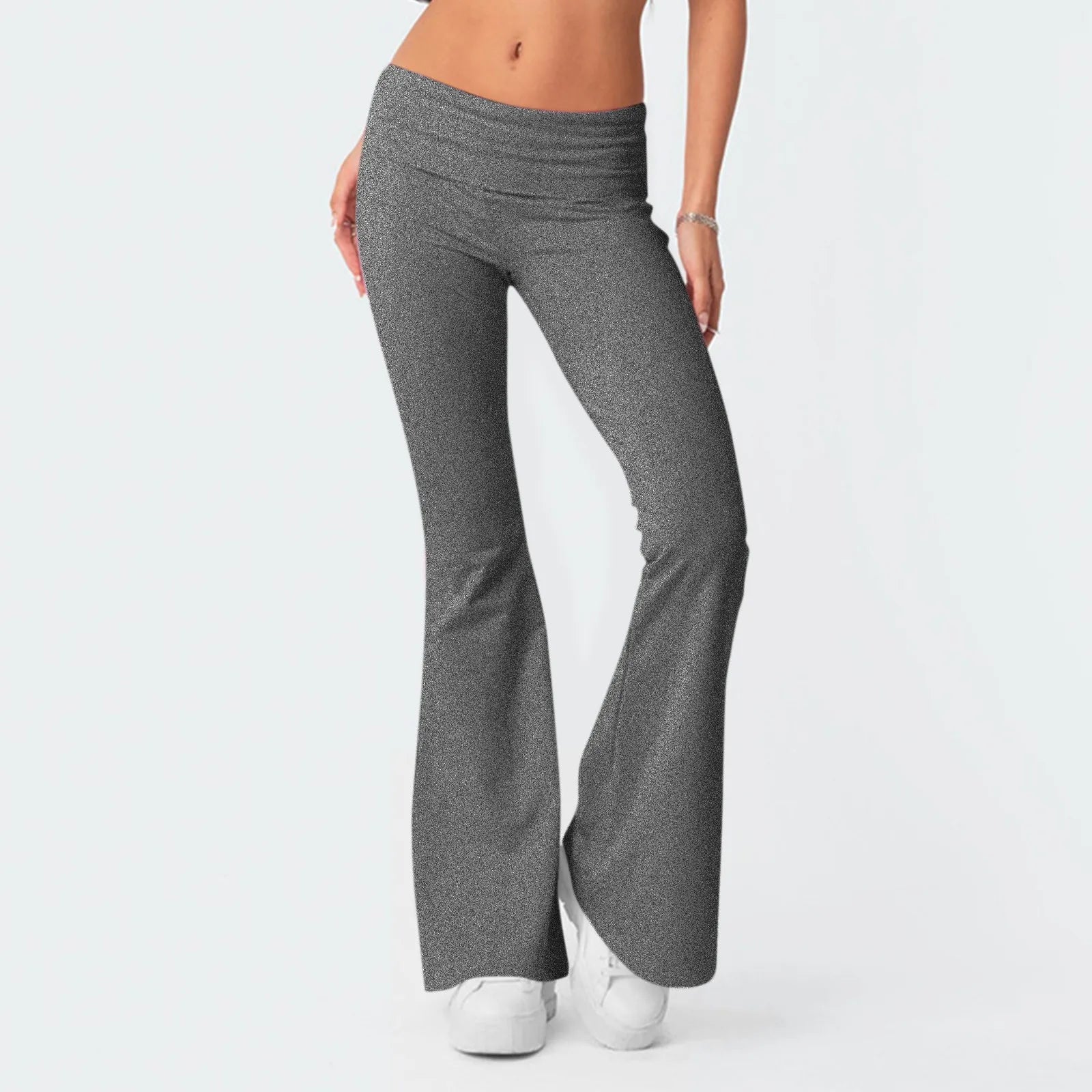 Leggings évasés pour femmes, taille haute, jambes larges, pantalons de Yoga, collants d'entraînement, de Fitness, de sport, vêtements amincissants décontractés