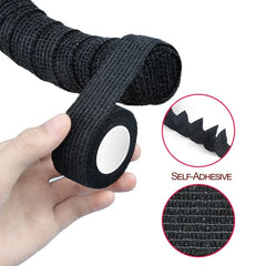 Elastic band for horizontal bar, self-adhesive non-slip sleeve, wrapped straps for dumbbells, wear-resistant protection