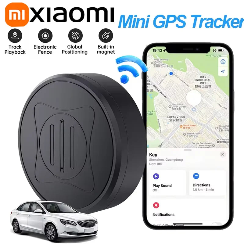 Xiaomi-Traceur GPS magnétique pour voiture, dispositif anti-perte pour animaux de compagnie, sac de rangement pour enfants, IOS, Android Smart Finder, accessoires de localisation