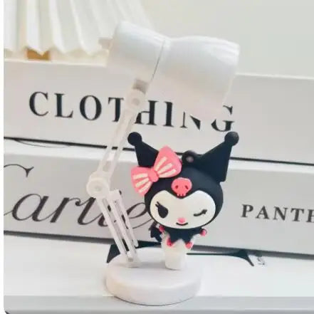 Anime Sanrio Hello Kitty Kuromi cannelle mélodie veilleuse brillant enfants jouet lampe de chevet Kawaii mignon enfants cadeau d'anniversaire