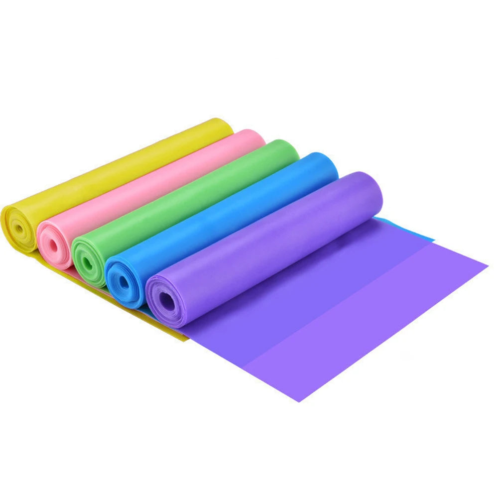 Bandes de résistance Pilates Yoga Sport entraînement Fitness exercice maison gymnastique bande élastique en caoutchouc naturel Latex Yoga accessoires
