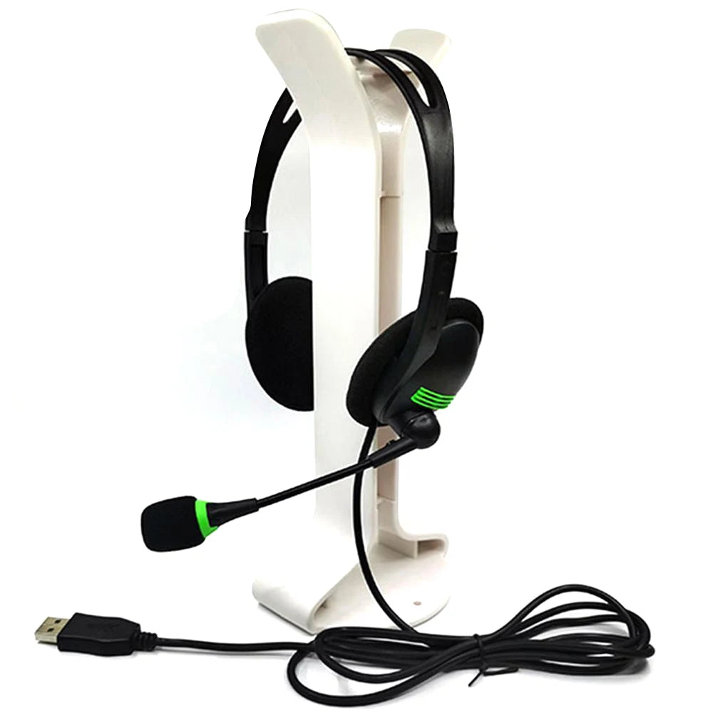 Casque USB avec microphone antibruit et contrôle du volume filaire 3.5mm casque téléphonique pour ordinateur portable PC Call Center Office