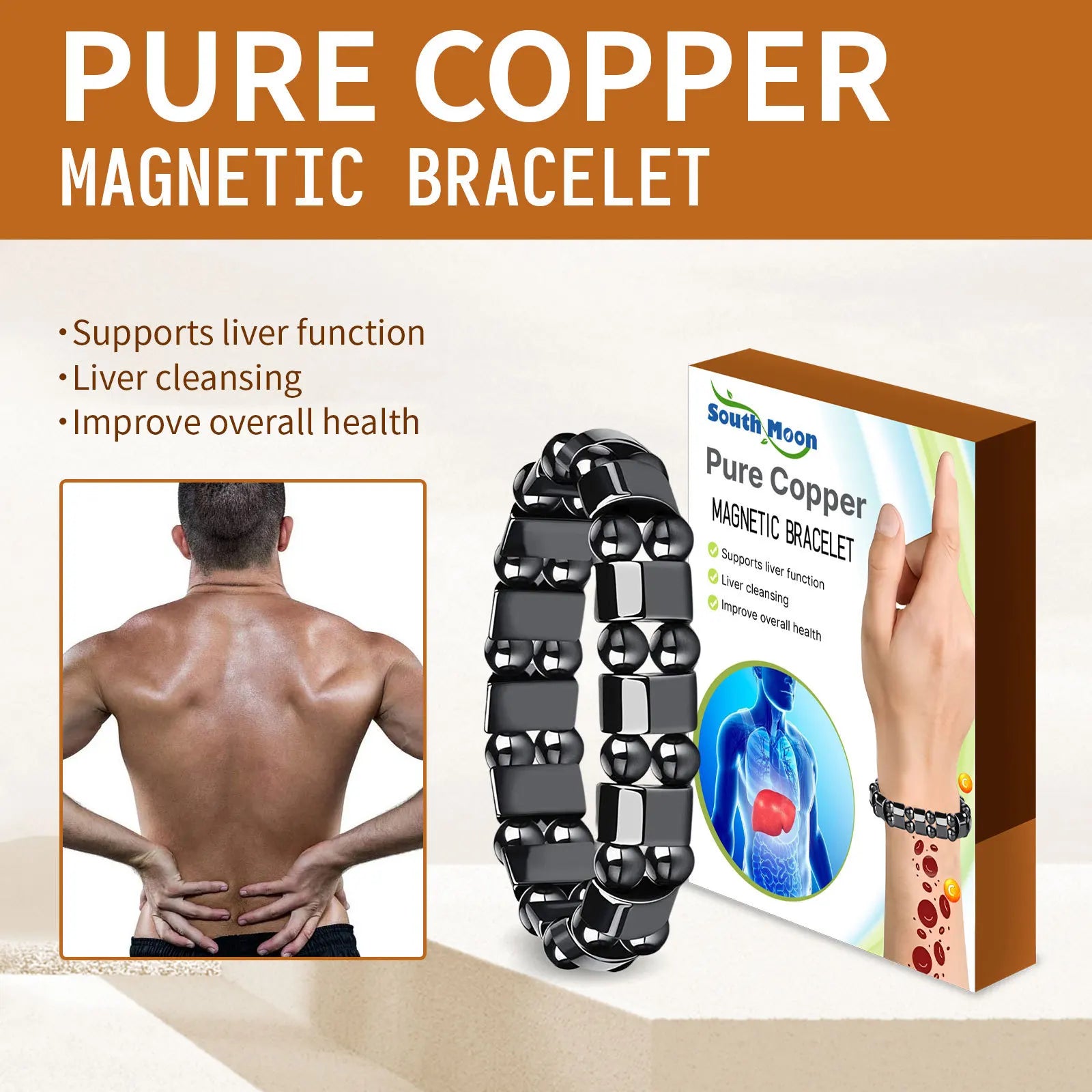 Anneau régulateur de glycémie, traitement du diabète, contrôle de l'hypertension, favorise la Circulation sanguine, anneau d'équilibre magnétique du sucre dans le sang