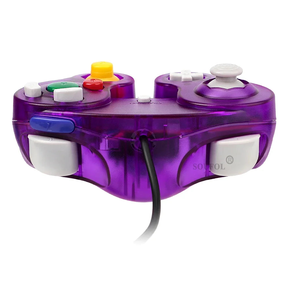 Joystick portatif filaire pour contrôleur NGC, pour nintendo pour manettes Gamecube, accessoires de jeu, livraison directe