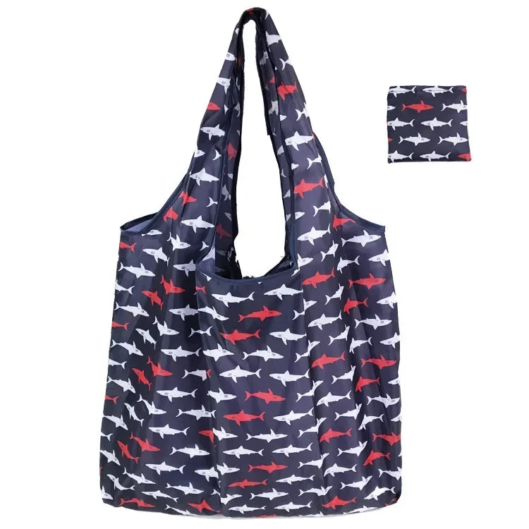 Grand Sac de Courses Réutilisable pour Femme, Fourre-Tout Pliant, Écologique, Réutilisable, Mallette d'Épicerie, Sacs à Main de Rangement