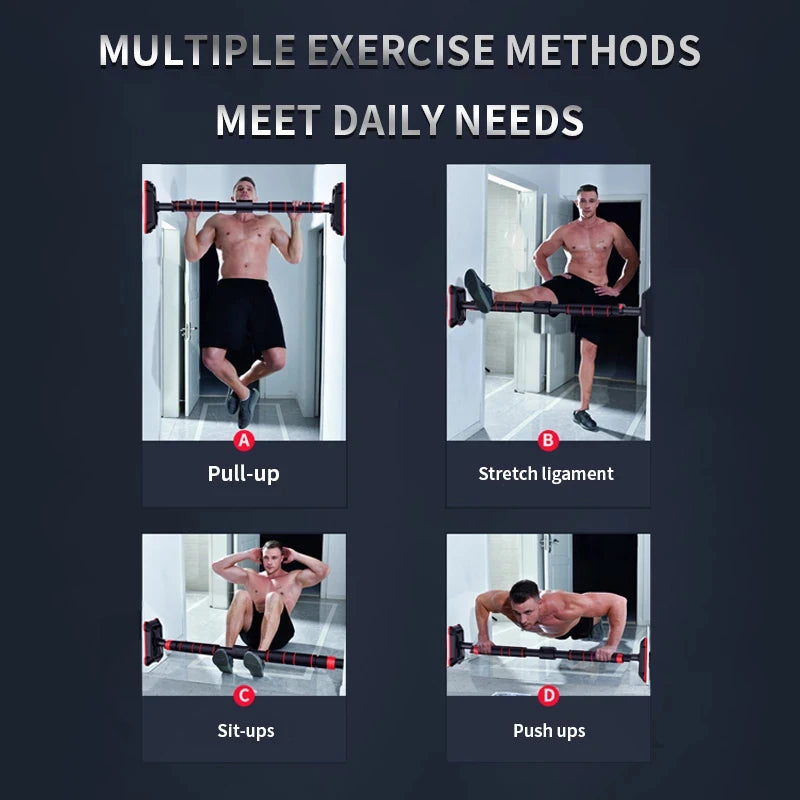 Barre à côtes réglables pour l'exercice, entraînement à domicile, entraînement de salle de sport, entraîneur horizontal de porte de fitness, 350kg