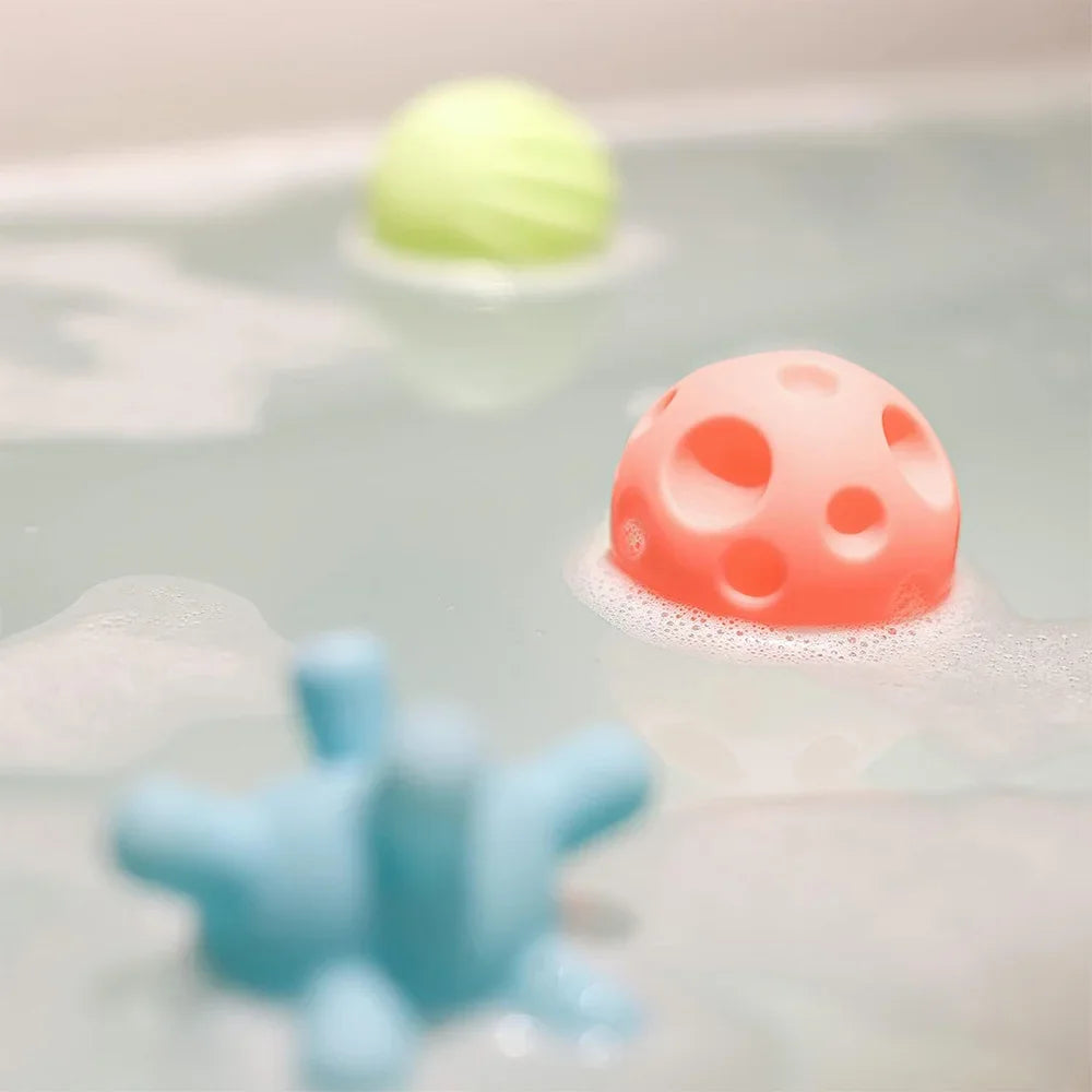 Boules texturées pour bébé, jeu sensoriel, activité de 6 à 12 mois, balle multi-doux, jouets de douche Montessori pour enfants, meilleur cadeau, 6 pièces