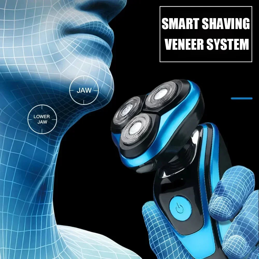 Xiaomi 5320s rasoir électrique 4D pour hommes tondeuse à cheveux électrique USB Rechargeable tondeuse à cheveux professionnelle coupe-cheveux humide sec
