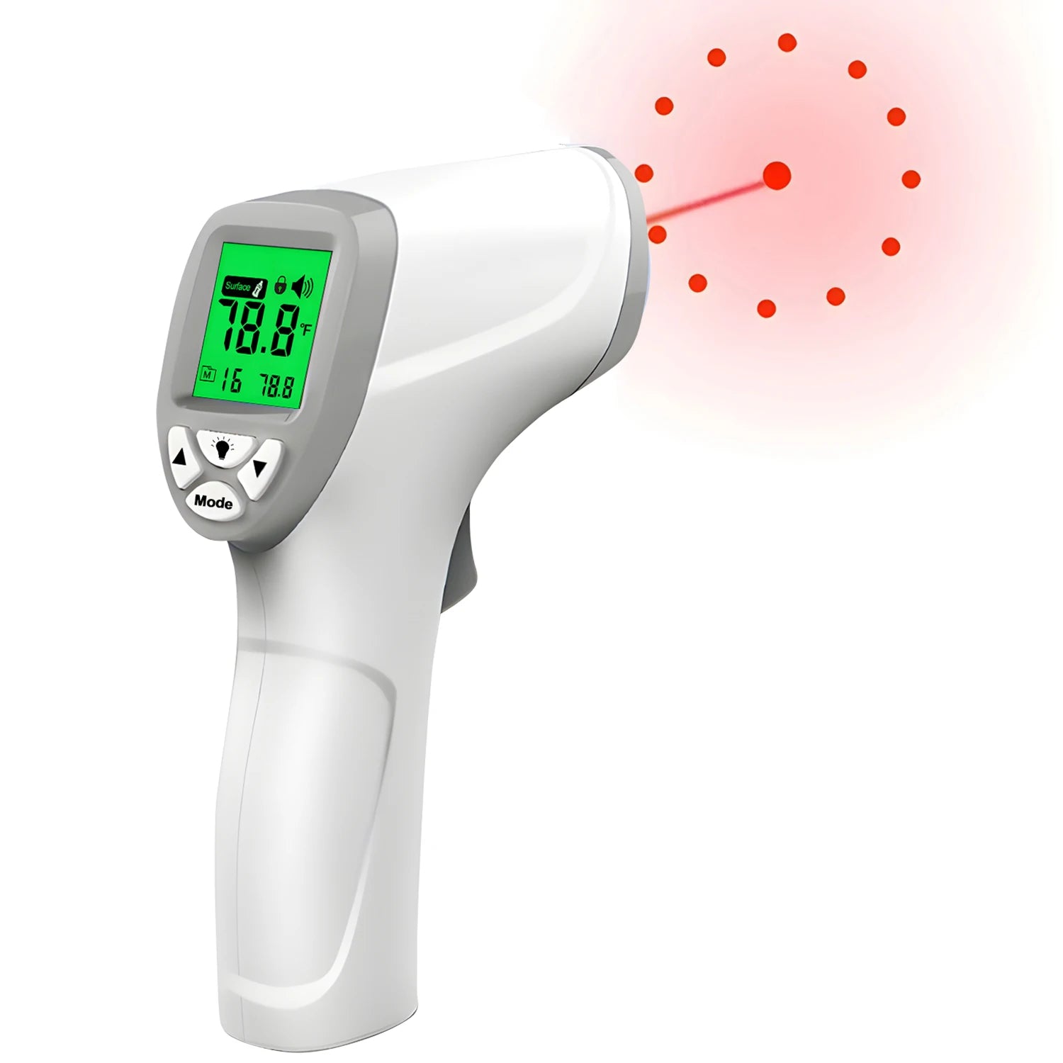 Thermomètre infrarouge numérique pyromètre extérieur Laser compteur haute température thermomètres de cuisine alimentaire ajuster le compteur de chaleur
