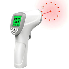 Thermomètre infrarouge numérique pyromètre extérieur Laser compteur haute température thermomètres de cuisine alimentaire ajuster le compteur de chaleur