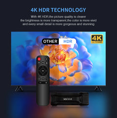 4K Stick TV MX10-K 4GB OS 10 Smart ATV BT5.0 lecteur multimédia HDMI 1.4 double WiFi 2.4G/5.0G TV Box Android 2025 nouveau modèle