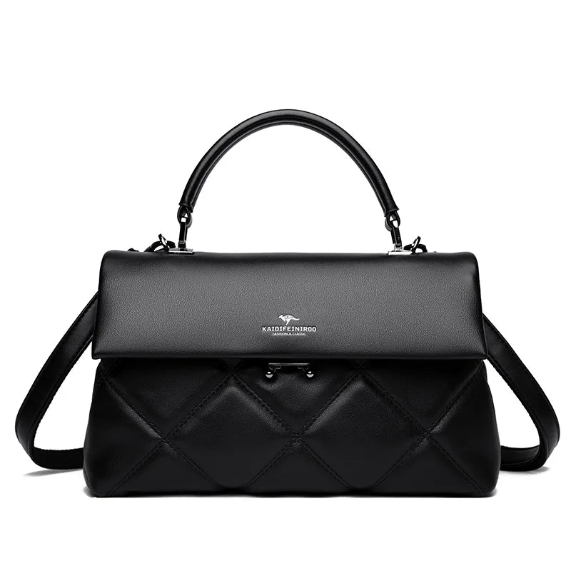 Sac pour femmes nouvelle tendance sacs à main coréens concepteur de luxe marque dames sacs à bandoulière en cuir souple mode polyvalent sacs à bandoulière