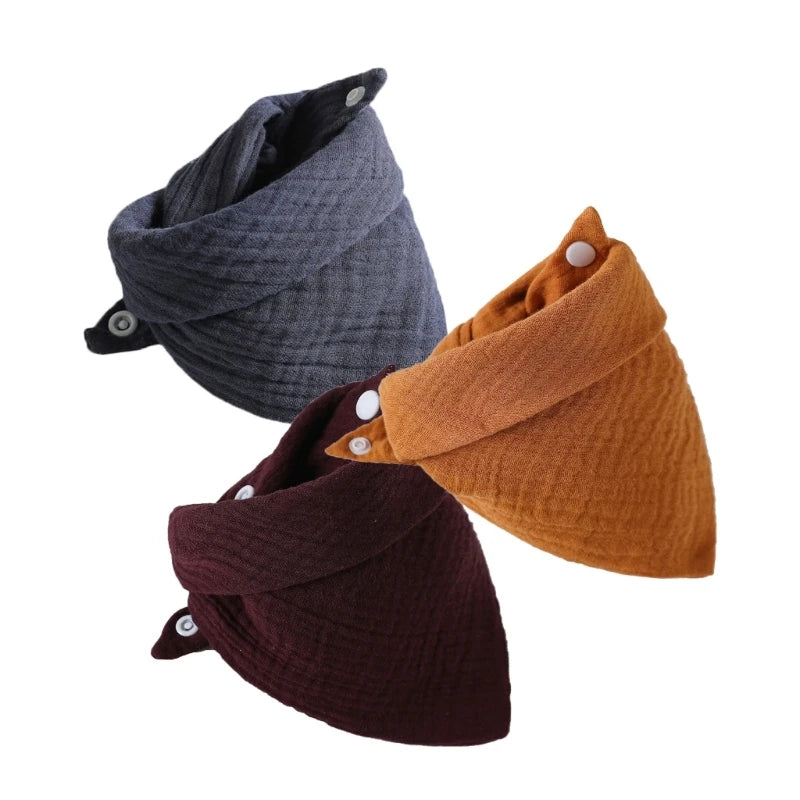 Bavoirs Bandana pour bébé, bavoirs bave pour garçons filles, bavoirs dentition unisexes, confortables absorbants, pour