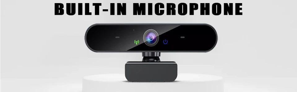 4K USB Webcam with Microphone, Autofocus, 2K Camera for PC/Laptop, 1080P Live Streaming Webcam for Video Calls