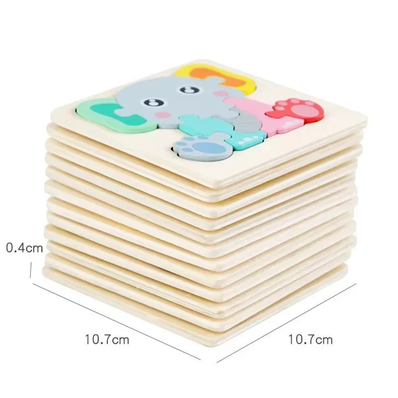 Ensemble de Puzzle en bois Montessori pour tout-petits, jeux pour bébés et enfants, jouets éducatifs et d'apprentissage de l'intelligence de 1 2 3 4 ans