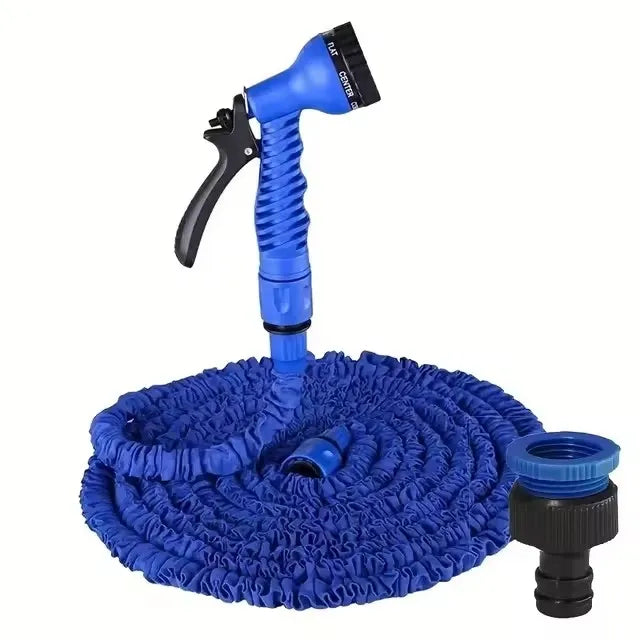 Tuyau magique extensible, lavage de voiture à haute pression, 7 fonctions de pulvérisation d'eau, pistolet à eau, tuyau d'arrosage de jardin domestique