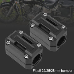 Blocs de protection de pare-chocs de moteur adaptés pour 22/25/28mm pour Honda, bloc décoratif, barre de protection de moteur de moto