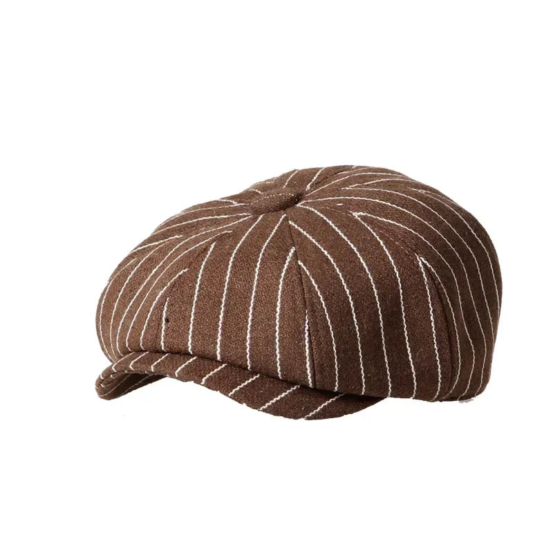 Casquette béret Vintage pour enfants, joli et élégant, chapeau de journal Ca rétro et Tweed pour enfants
