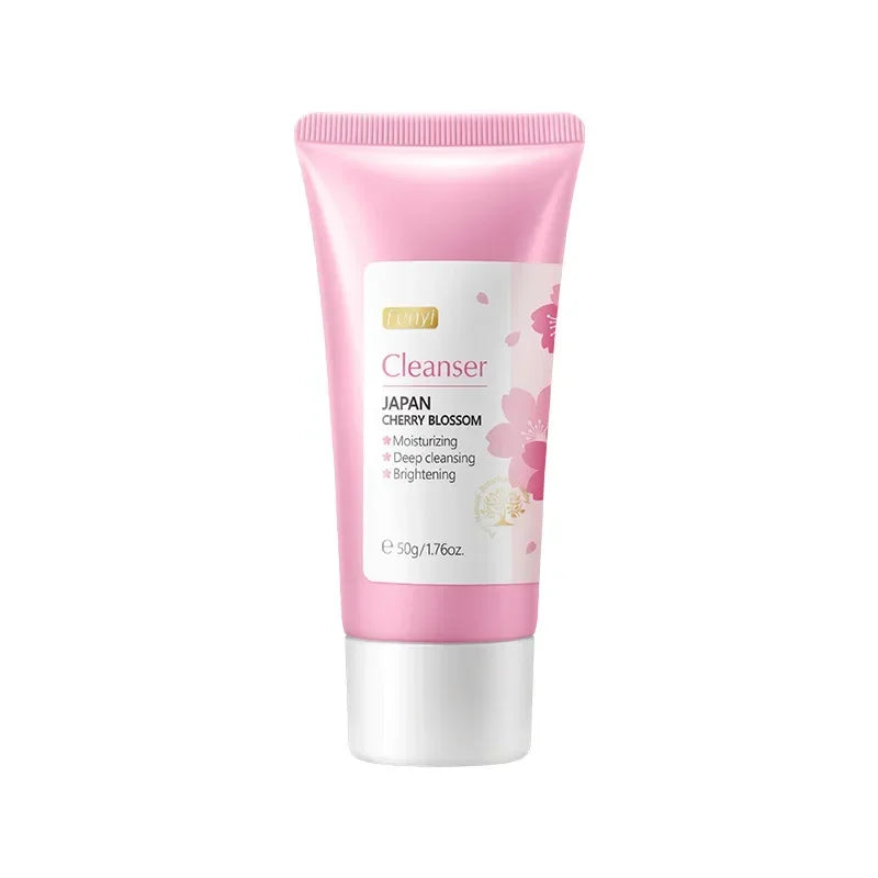 Nettoyant pour le visage à la vitamine C, nettoyage en profondeur, hydratant, élimination des points noirs, soins de la peau, mousse de lavage du visage, soins pour la peau