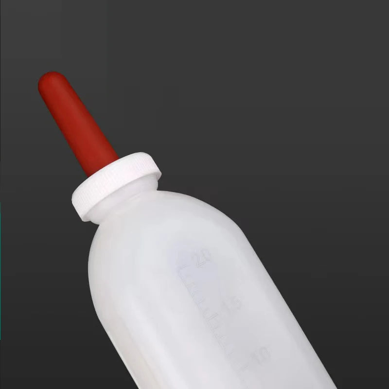 Bouteille d'alimentation pour lait de veau avec tétine, porte-bouteille pour lait de mouton, alimentation de traite, buveur de remplacement, outils d'alimentation pour le bétail