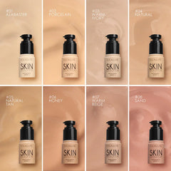 Focallure Base visage liquide fond de teint crème couverture complète correcteur contrôle de l'huile fond de teint hydratant crème maquillage pour les femmes