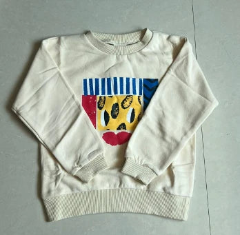 Chandails d'automne pour enfants, sweat-shirt imprimé mignon pour garçons et filles, vêtements d'extérieur en coton, nouvelle collection 2025