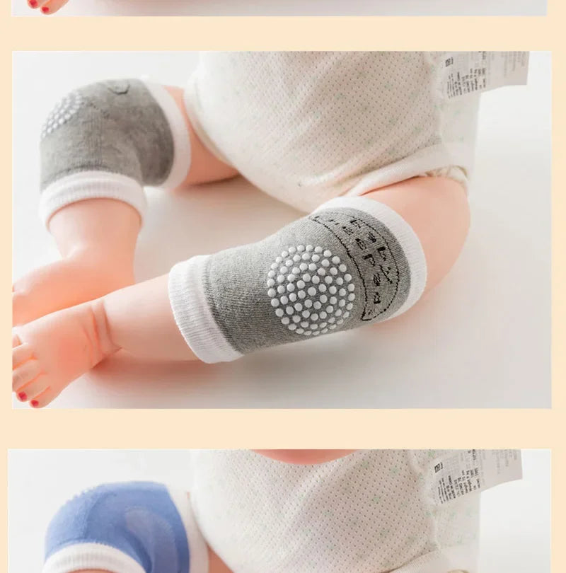 Genouillère antidérapante pour bébé, coussin rampant pour nourrissons et tout-petits, protection de sécurité, chauffe-jambes, accessoires pour fille et garçon