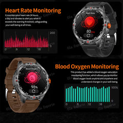 Montre intelligente 2025 boussole étanche surveillance de la santé et du sommeil grande capacité de batterie plus de 100 Modes de Sport hommes femmes Smartwatch en plein air