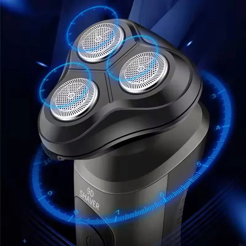 Rasoir ours rasoir pour hommes Intelligent humide sec barbe rasage tondeuse rasoir barbe dissolvant ABS tondeuse Rechargeable